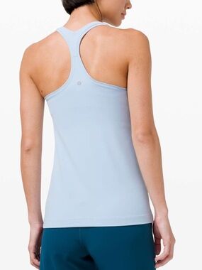 lululemon athletica Light Blue Cool Racerback Tank